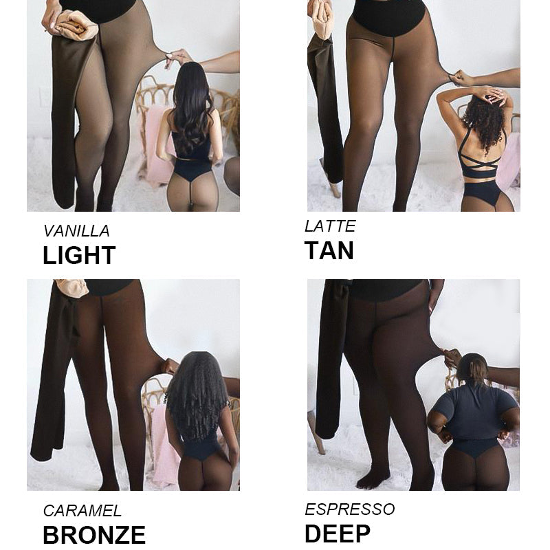 🎄 New Compression Magic Leggings – Fleece-Lined Warmth from XXS to 3XL❄️