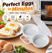🔥Microwave Egg Cooker – Perfect Eggs in Minutes, No Pan Needed
