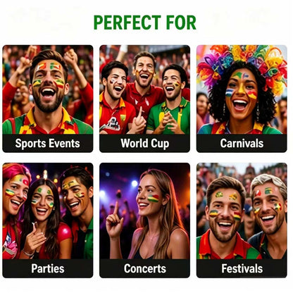 3-Color Face Paint Stick – Show Your Team Pride in Seconds!