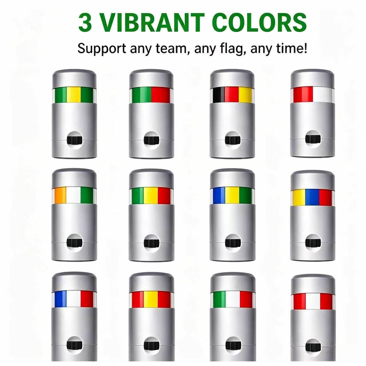 3-Color Face Paint Stick – Show Your Team Pride in Seconds!