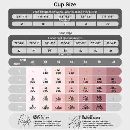Abodenice Wireless Womens Comfortable Wireless Bras Push Up Bralettes Seamless Tshirts Bras Deep V