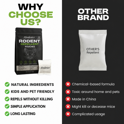 Abodenice® Natural Rodent Repellent Pouches