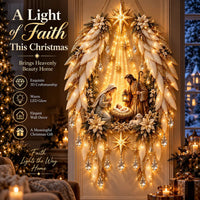 Angel Wings Nativity Light