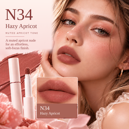 Soft-Blur Velvet Matte Lip Cream – Buildable Cushion Lip Color, 10 Shades