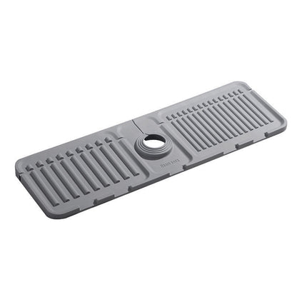 Foldable Silicone Faucet Splash Guard & Drain Mat – Keep Your Sink Area Clean & Dry